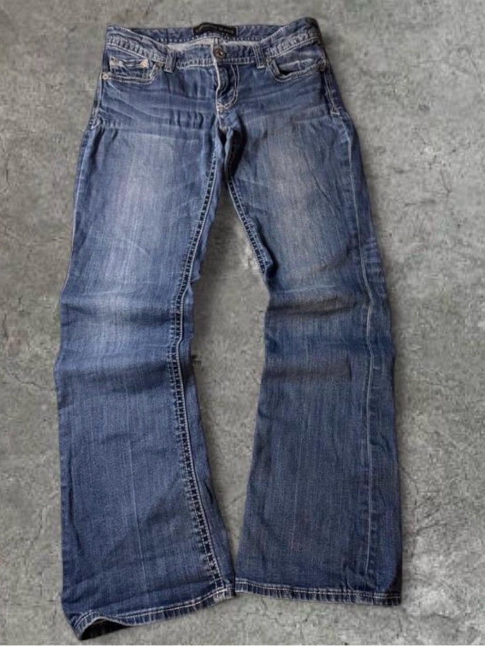 Y2K Low Rise Bootcut Express Jeans